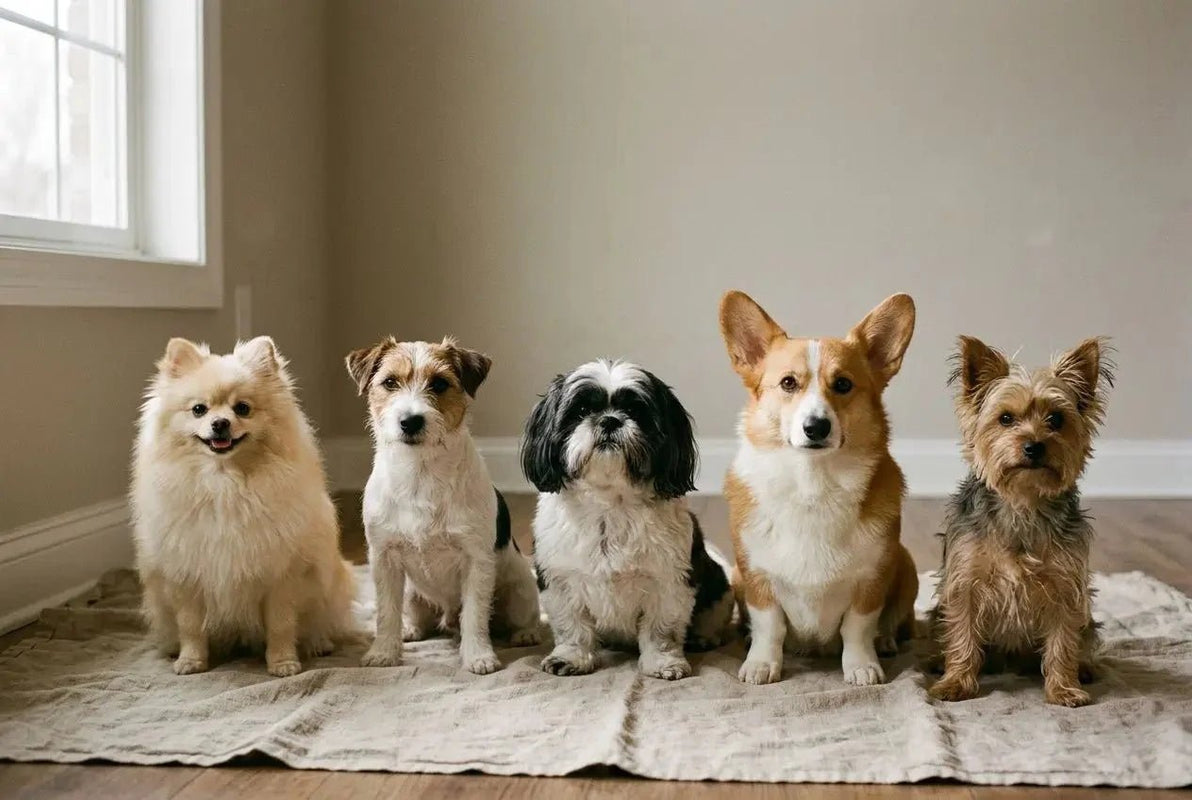 100 Races de chien : le guide complet des petits chiens - La classe des quatre pattes