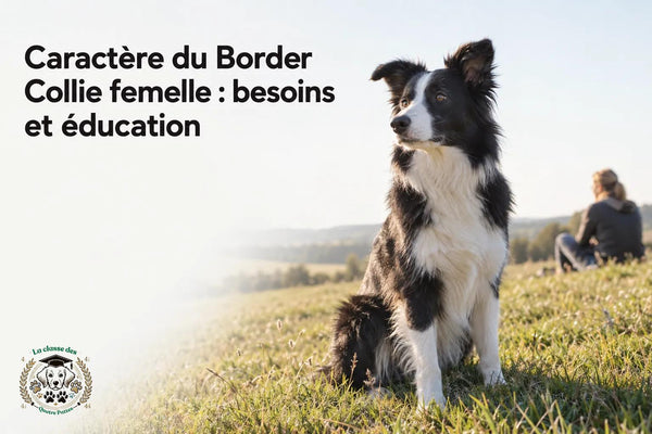 Caractère du Border Collie femelle : besoins et éducation - La classe des quatre pattes