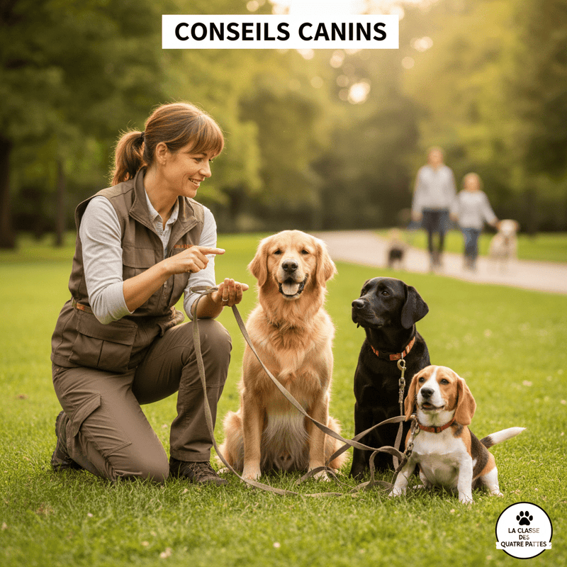 "Les Erreurs Courantes en Éducation Canine : Solutions Professionnelles" - La classe des quatre pattes
