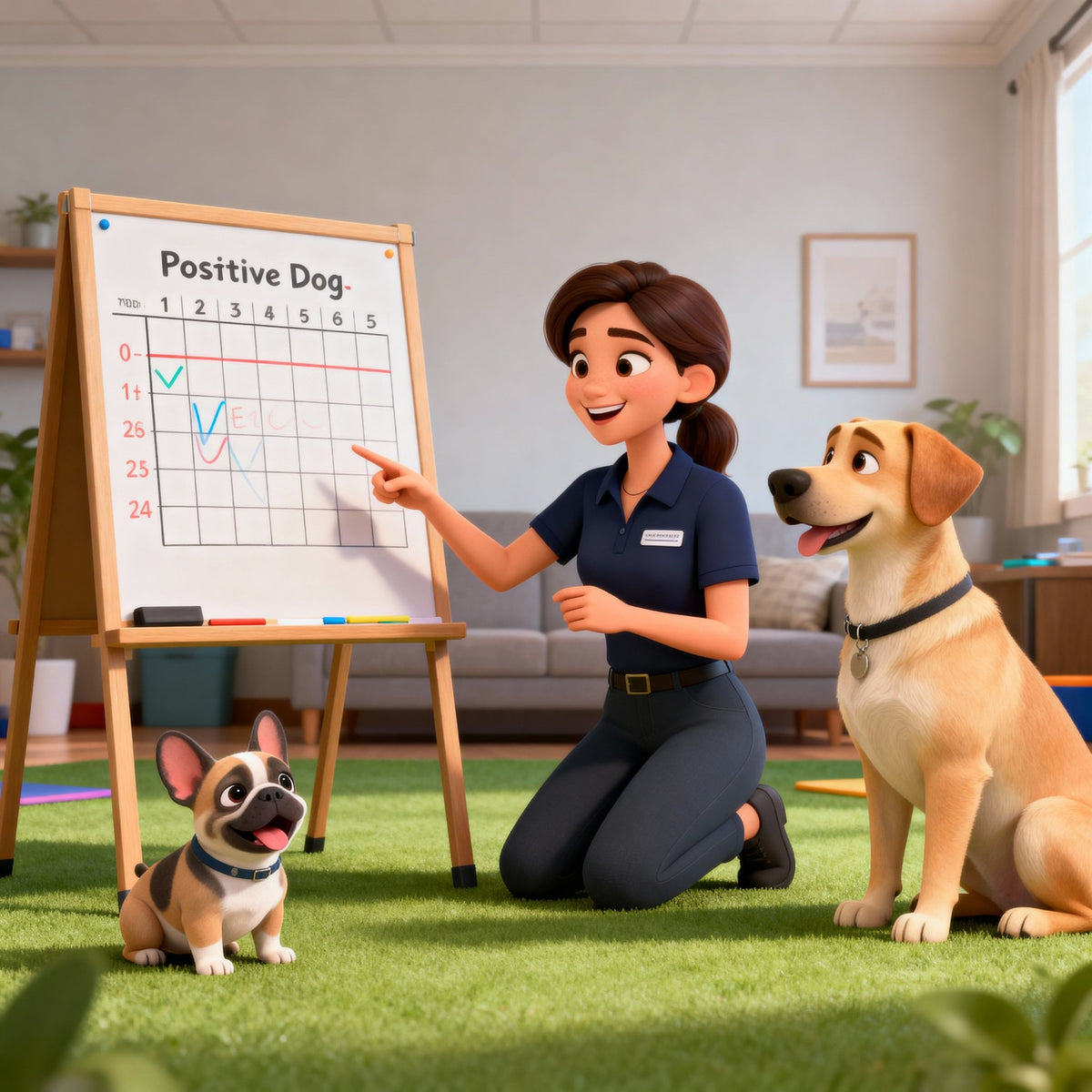 Vidéo éducative`	Chien qui répond au rappel - Vidéo méthode positive La Classe des Quatre Pattes