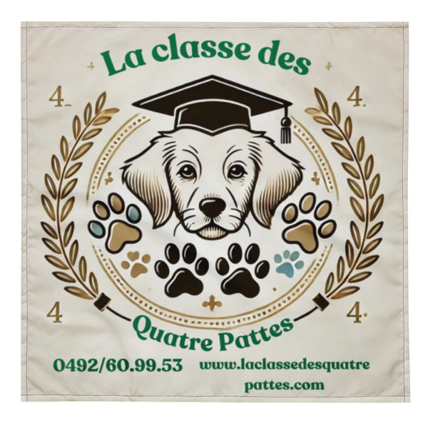 🐶 Bandana Personnalisable pour Chien – Le petit détail qui fait toute la différence ! - L La classe des quatre pattes |