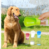 Bouteille d'Eau 2 - en - 1 : L'Indispensable des Aventuriers - Blanc 510ml La classe des quatre pattes | Accessoires de Balade