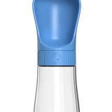 Bouteille d'Eau 2 - en - 1 : L'Indispensable des Aventuriers - Bleu 330ml La classe des quatre pattes | Accessoires de Balade