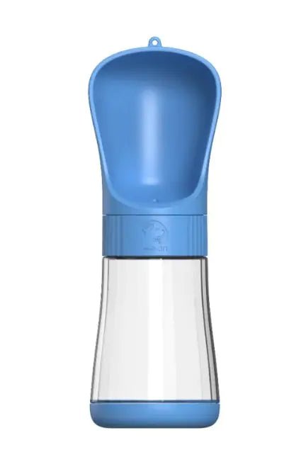 Bouteille d'Eau 2 - en - 1 : L'Indispensable des Aventuriers - Bleu 510ml La classe des quatre pattes | Accessoires de Balade