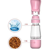 Bouteille d'Eau 2 - en - 1 : L'Indispensable des Aventuriers - Vert 330ml La classe des quatre pattes | Accessoires de Balade