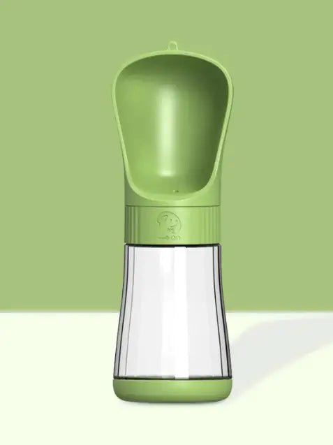 Bouteille d'Eau 2 - en - 1 : L'Indispensable des Aventuriers - Vert 510ml La classe des quatre pattes | Accessoires de Balade