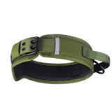 Camouflage Nylon Horse and Dog Collar - Army Green La classe des quatre pattes |