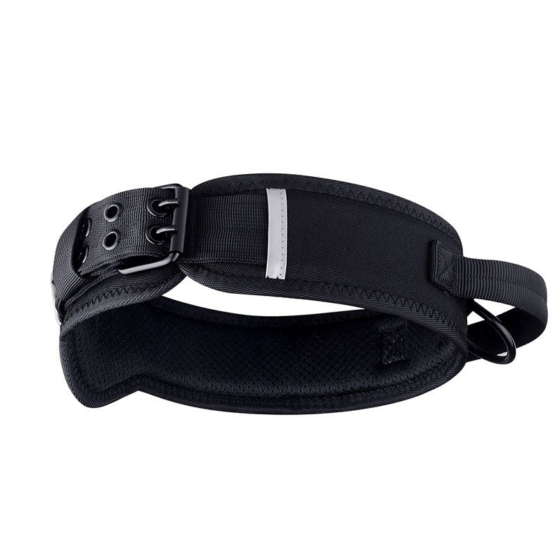 Camouflage Nylon Horse and Dog Collar - Black La classe des quatre pattes |