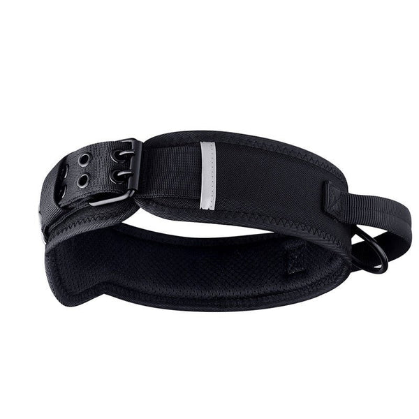 Camouflage Nylon Horse and Dog Collar - Black La classe des quatre pattes |