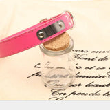 Collier réglable pour chien – Confort, style et solidité - Rose rouge La classe des quatre pattes |