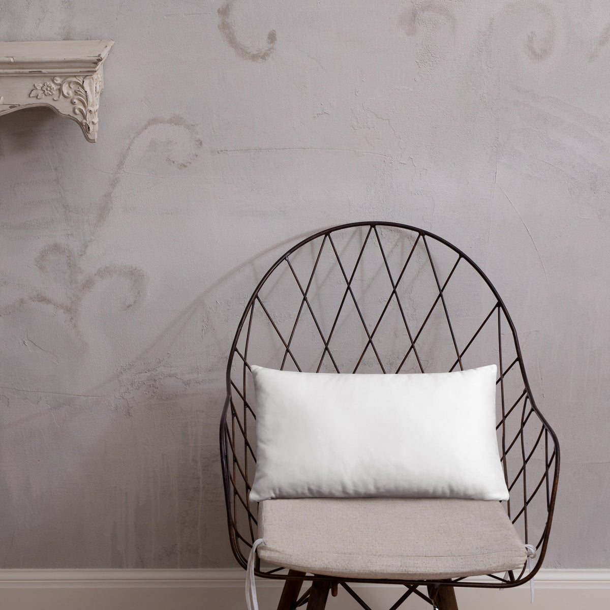 Coussin Classique - 20″×12″ La classe des quatre pattes |