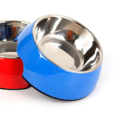 Gamelle Chien Anti - Dérapante en Acier Inoxydable - La Classe des Quatre Pattes - S / Rouge La classe des quatre pattes |