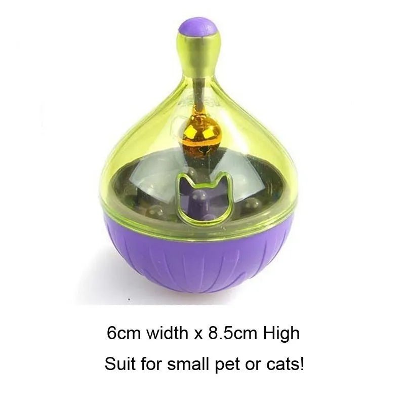 Interactive Cat Toy IQ Treat Ball Smarter Pet Toys Food Ball Food Dispenser For Cats Playing Training Balls Pet Supplies - B La classe des quatre pattes |