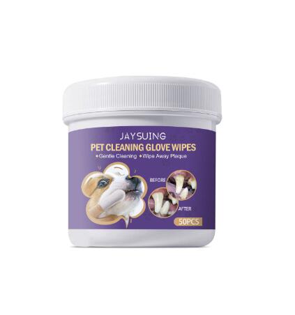 Lingettes Dentaires pour Chien & Chat – Doigtier Nettoyant 50 pcs | La Classe des Quatre Pattes - 50 La classe des quatre pattes |