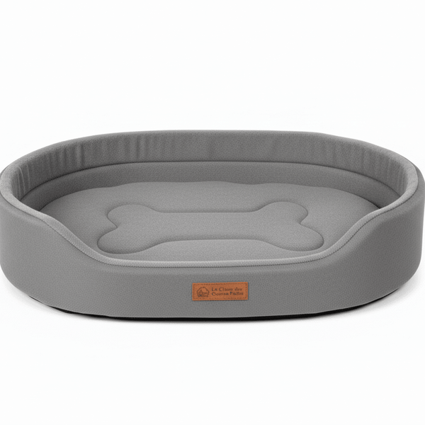 Panier Relaxant "Cocon Polaire" – Confort 4 Saisons - Gris (Large) La classe des quatre pattes | Couchage et Bien - être.