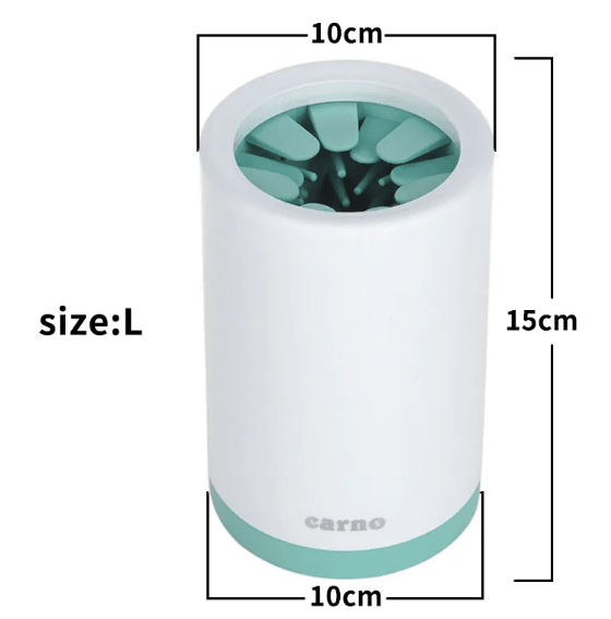 Pet Paw Cleaner - Green La classe des quatre pattes |