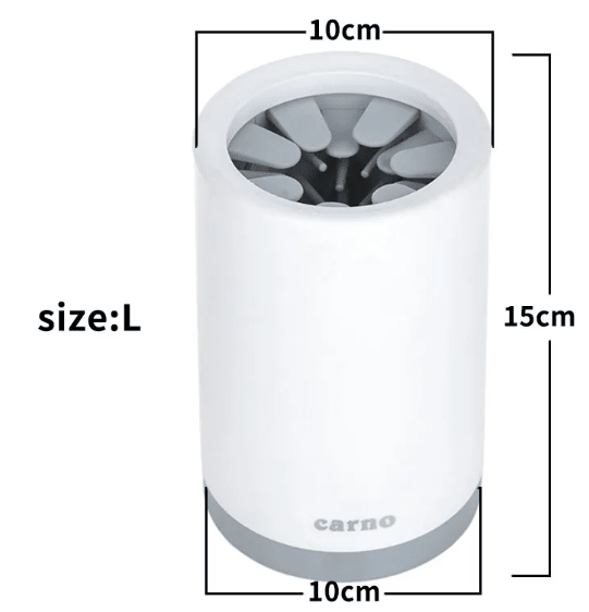 Pet Paw Cleaner - Grey La classe des quatre pattes |