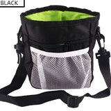 Sac de Taille Portable pour Entraînement de Chiens pour Fournitures pour Animaux - Noir La classe des quatre pattes |