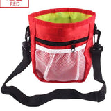 Sac de Taille Portable pour Entraînement de Chiens pour Fournitures pour Animaux - Rouge La classe des quatre pattes |