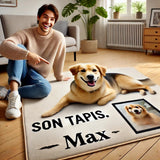 Tapis personnalisés - 50x80cm La classe des quatre pattes |