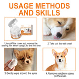 Yegbong Pet Wipes for Dogs and Cats Eye Cleaning Pads - A box of 60PCs La classe des quatre pattes |