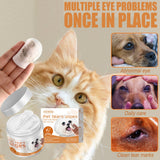 Yegbong Pet Wipes for Dogs and Cats Eye Cleaning Pads - A box of 60PCs La classe des quatre pattes |