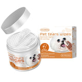 Yegbong Pet Wipes for Dogs and Cats Eye Cleaning Pads - A box of 60PCs La classe des quatre pattes |